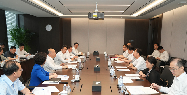  河北省委副書記、省長王正譜一行到訪中國有研